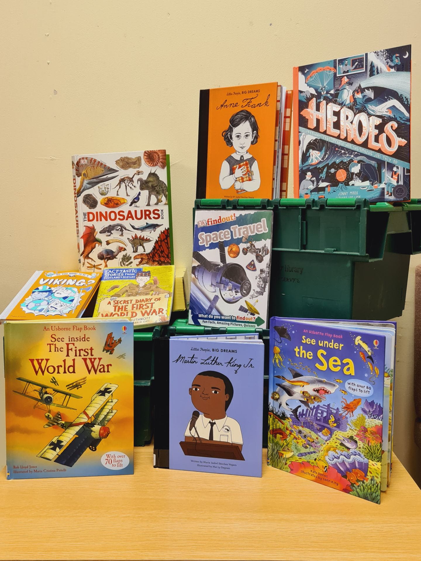 Book deliveries for children learning from home